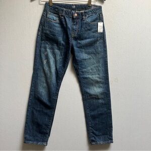 GAP Denim Girls Girlfriend Jeans Size 14 Mid Rise Easy Leg NWT